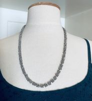 Vintage Halskette (Kunstvolles Drahtgeflecht)
