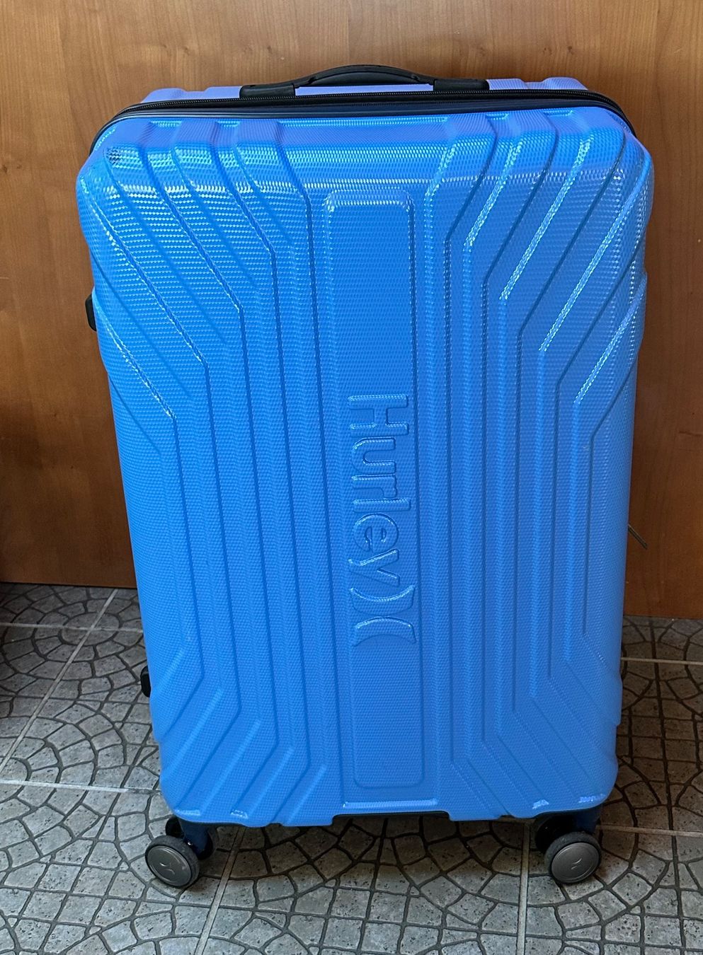 Valises de voyage: Hurley Hardside Spinner Rollkoffer blau - neuwertig – Neuf (Voir description) à Aesch LU par Topangebot_2011