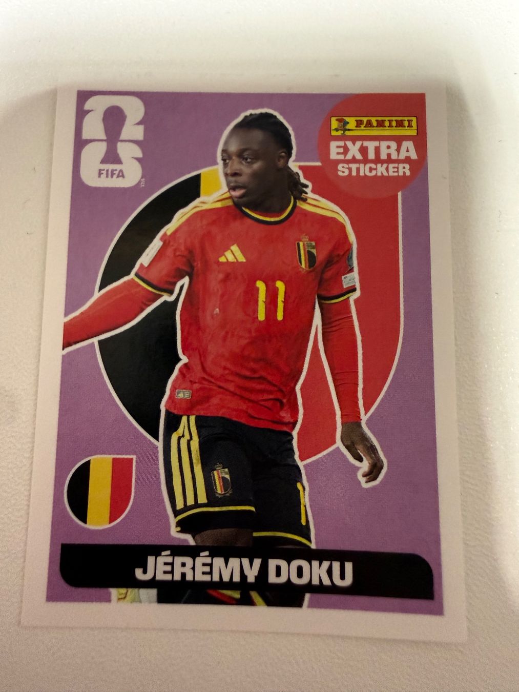 Panini Carte collezionabili: Jeremy Doku, Extra Sticker Panini Wm – Usato da Reiden venduto da CDowner