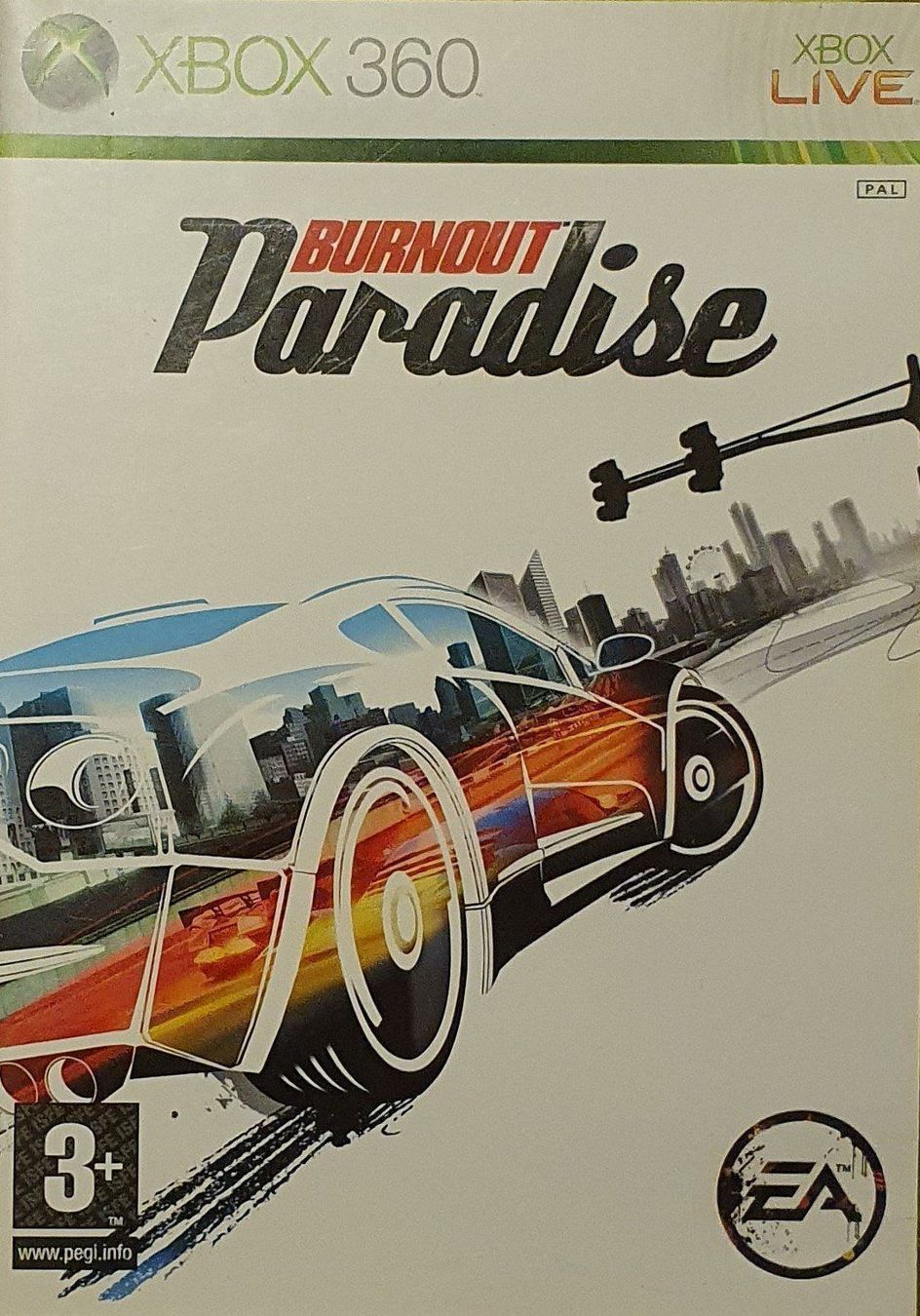 Burnout Paradise + Trivial Pursuit Sur Xbox 360 - Complet Et Testé - PAL