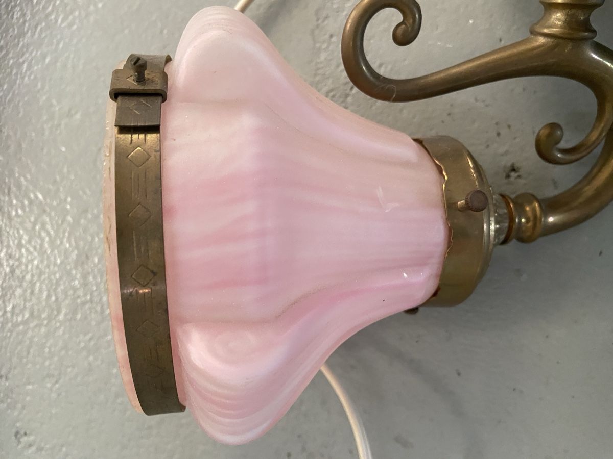 Lampade: Antike Wandlampe – Usato da Wolfwil venduto da Pjw0 2
