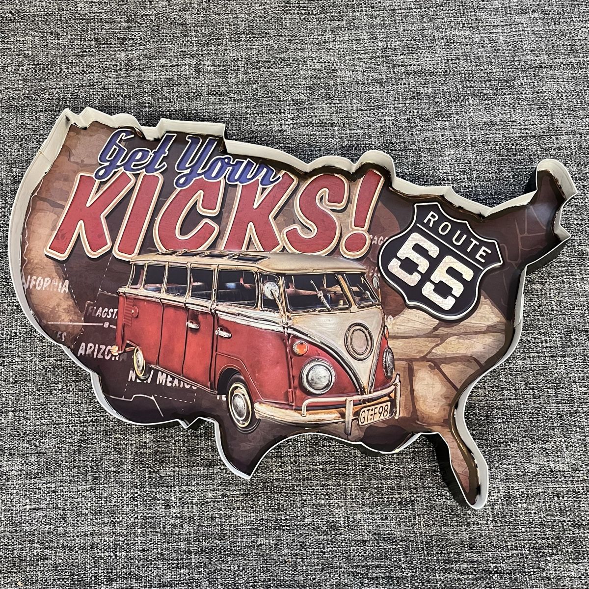 Insegne: Metal Art Schild Route66 – Nuovo (secondo la descrizione) da Schwyz venduto da rs-trend