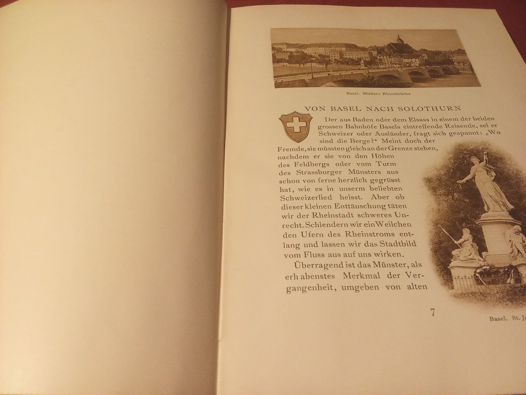 Bücher: KREUZ UND QUER DURCHS SCHWEIZERLAND (1925) – Gebraucht aus Remetschwil von Privatflohmi 2