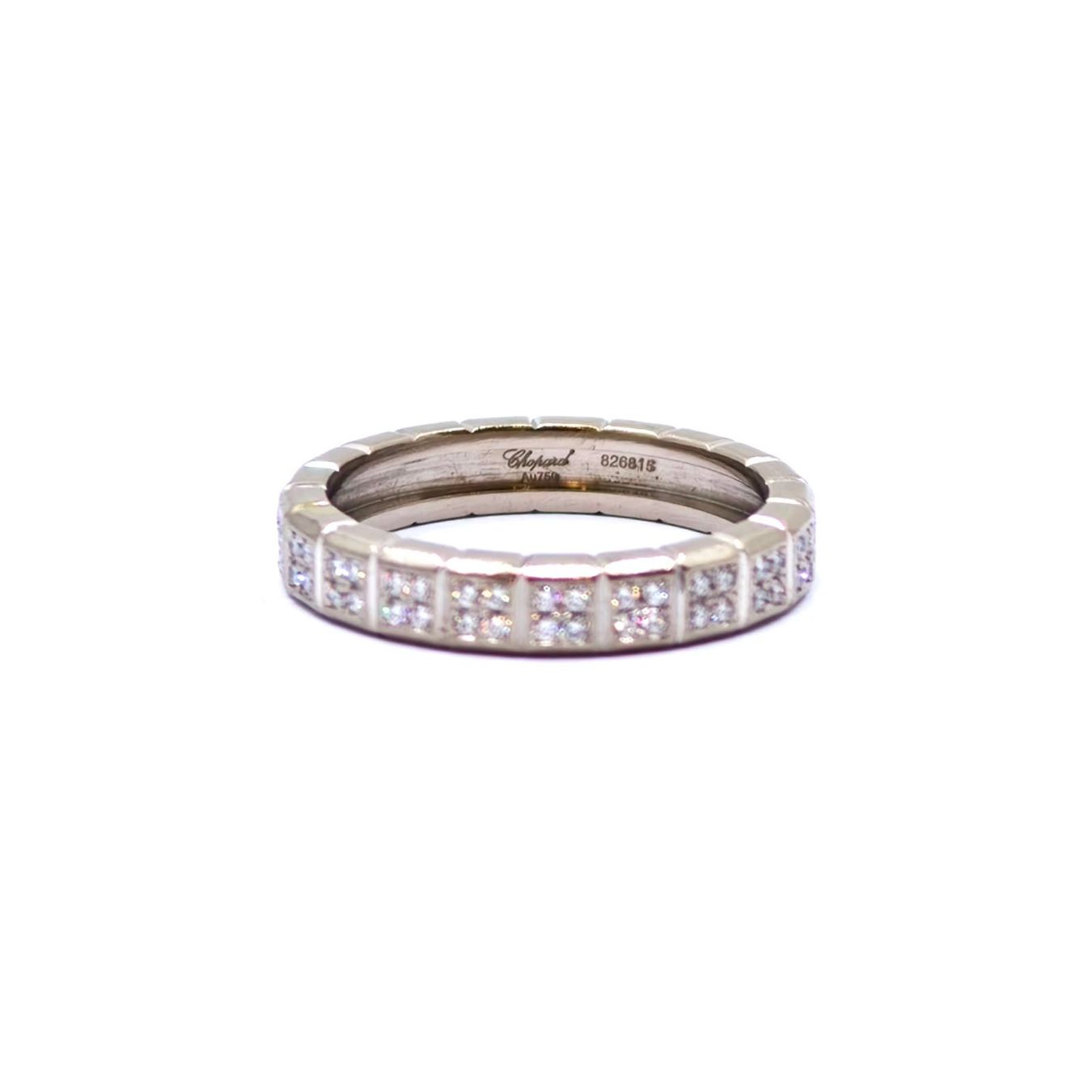 Chopard Anelli: Bague Chopard Ice Cube Or Gris 18k & Diamants – Usato da Montreux venduto da CashPay_Montreux 2