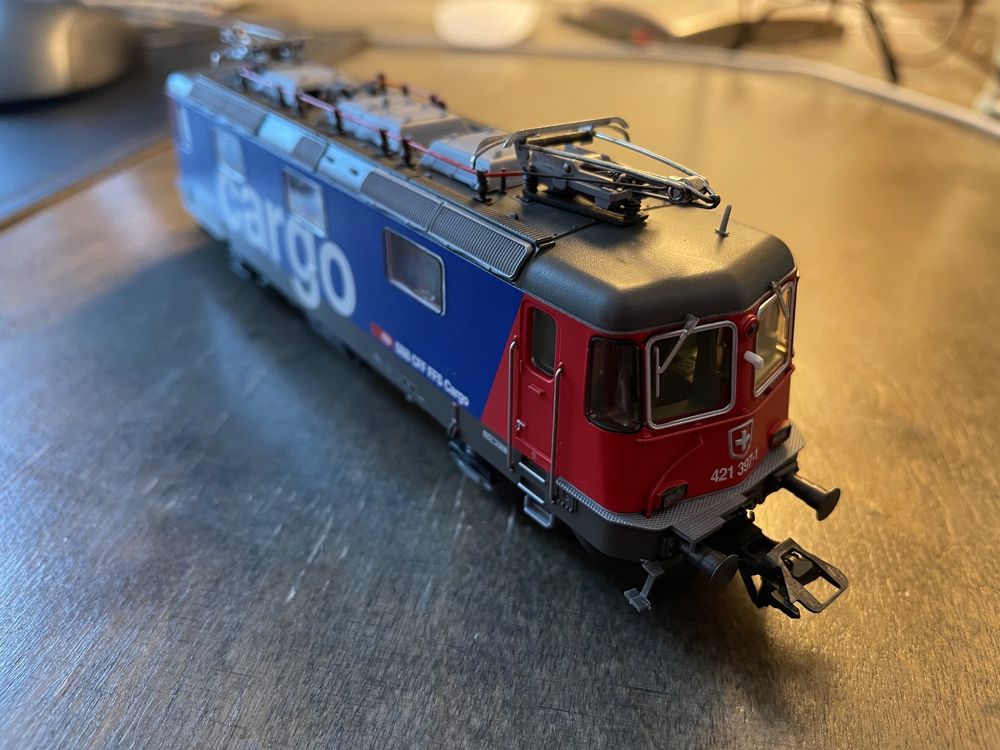 Märklin H0 SBB Cargo Re 421 37345 digital (Neu (gemäss Beschreibung ...