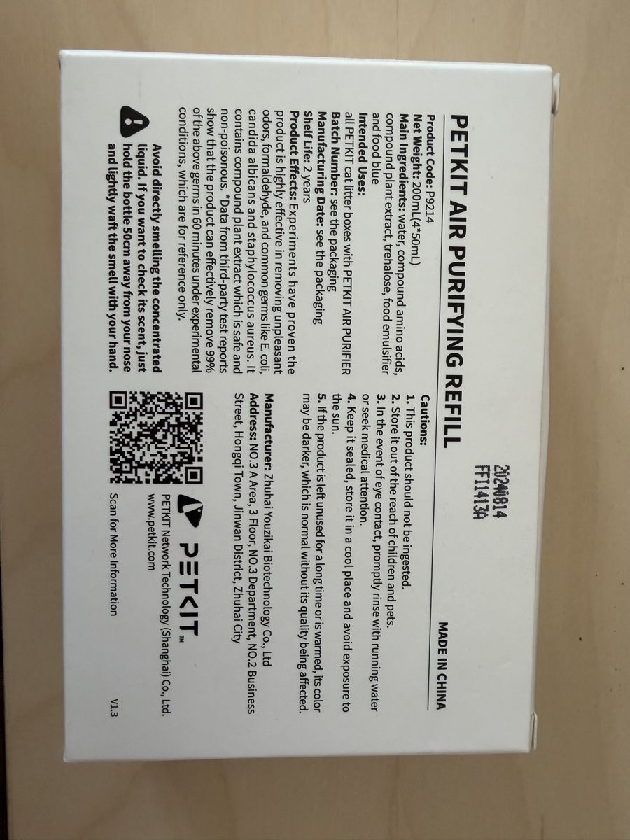Spray per ambienti: Petkit Air Purifying Refill – Nuovo e nell'imballaggio originale da Dagmersellen venduto da SabrinaZu 3