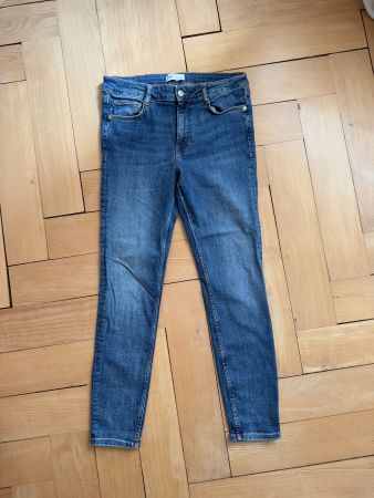 ZARA - Skinny Jeans blau 42