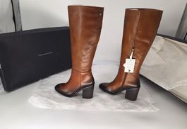 Stiefel Leder braun Tommy Hilfiger  Grösse 38 NEU