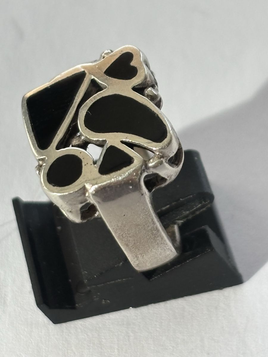 Anelli: Cooler Silberring 925 , Grösse 17 mm – Usato da Langnau am Albis venduto da flusspflege 1