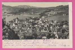 DEFEKT Appenzell gel 1903 Generalansicht