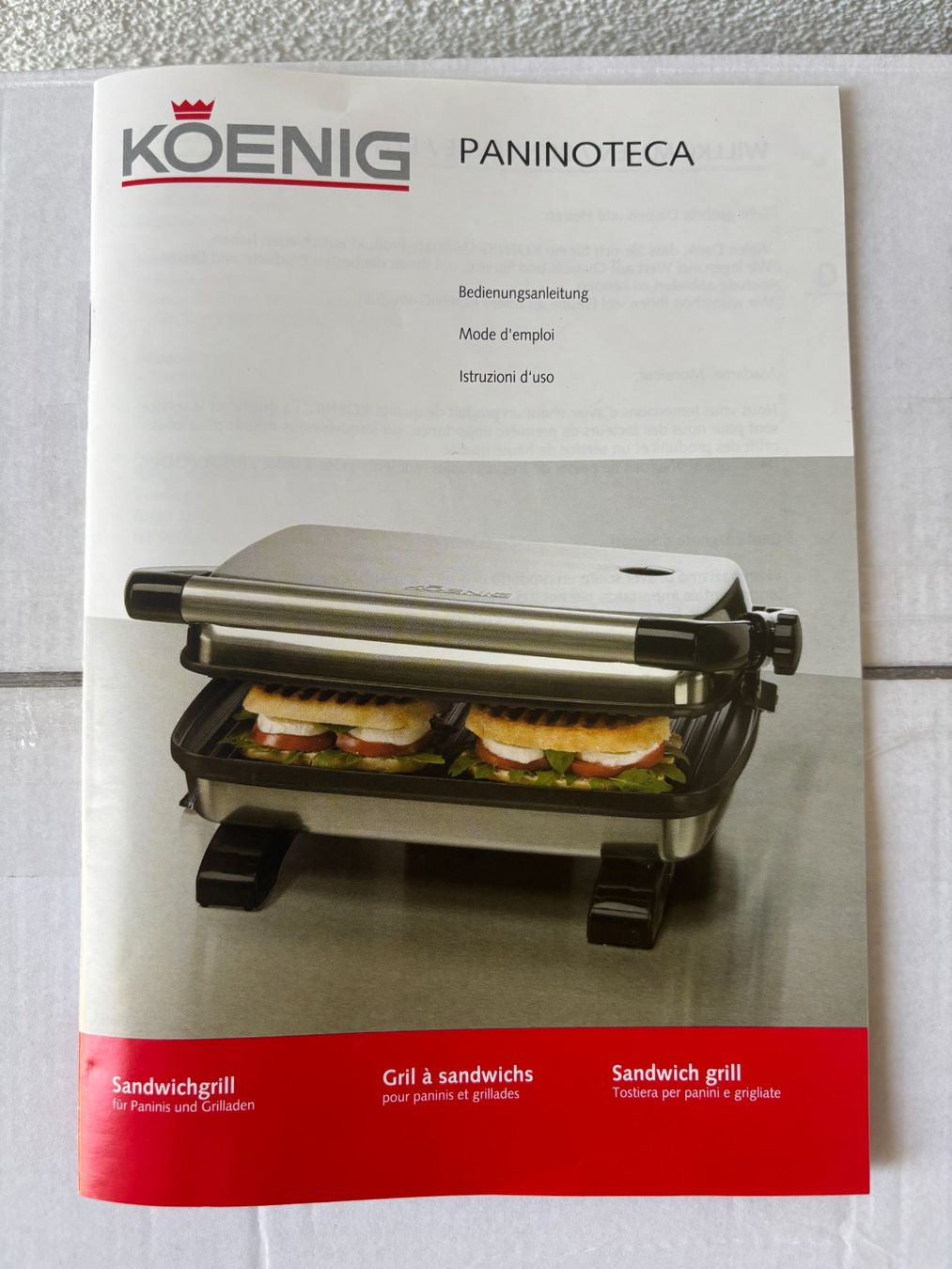 König Grills: Koenig Sandwichgrill – Gebraucht aus Utzigen von jaco25 2