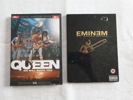 2 DVD's von Queen und Eminem