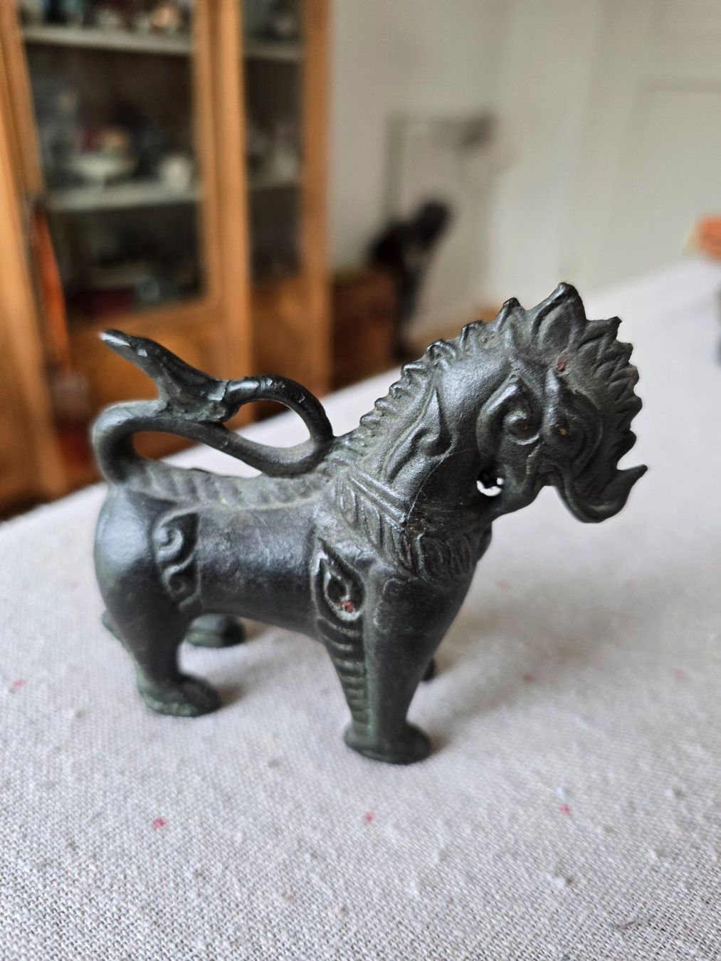 Statuette: Tempelhund Foo Dog Singha – Usato da Bottmingen venduto da sandy_2 1