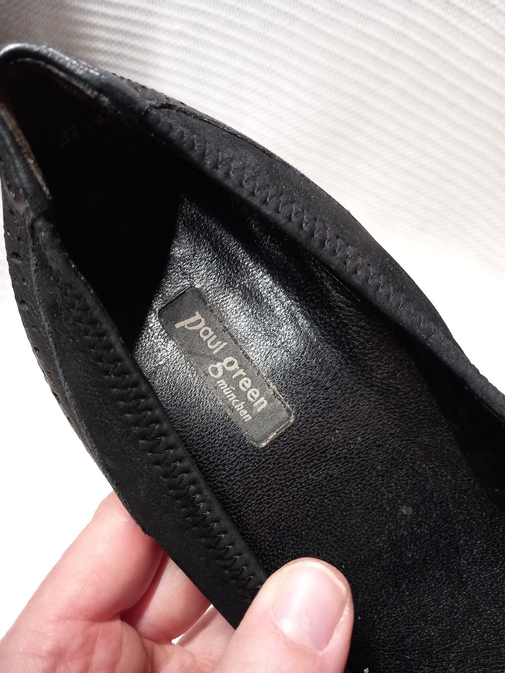 Paul Green Scarpe da donna: Lederpumps von Paul Green Gr.37 schwarz – Usato da Gwatt (Thun) venduto da umwelt-brocki 2