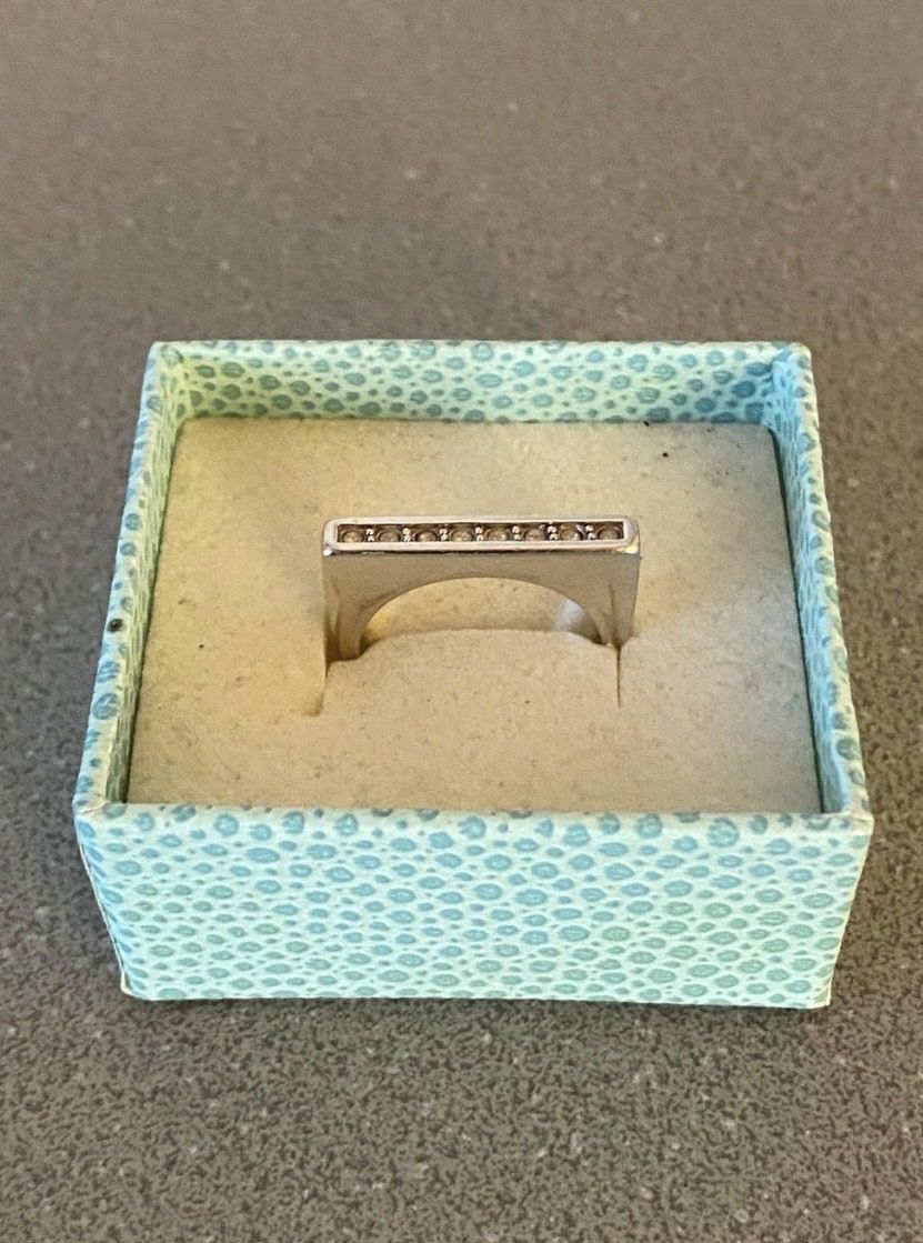 Anelli: Pierre Lang Ring, Gr. 5 mit 8 Zirkonia – Usato da Lufingen venduto da Smily37