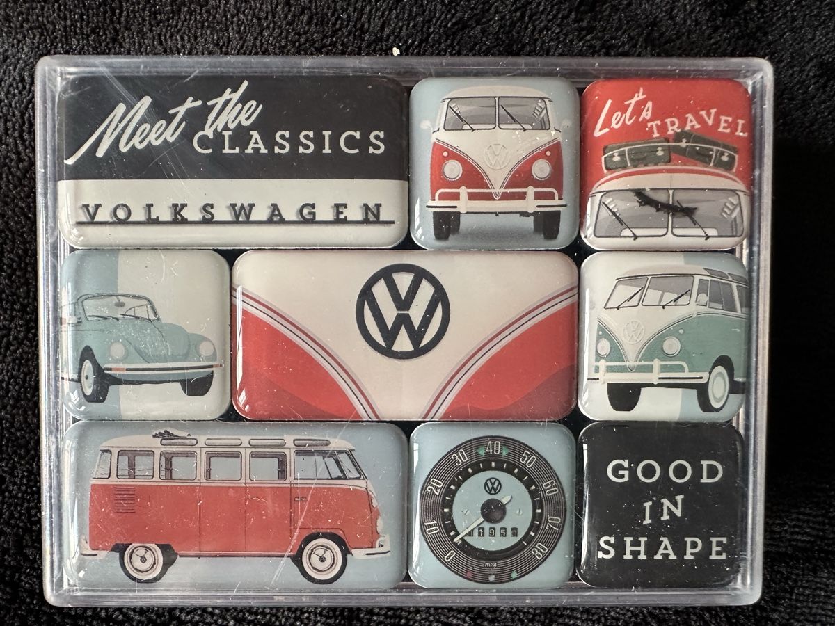 Calamite: Vw bus käfer volkswagen magnetset – Nuovo (secondo la descrizione) da Reinach AG venduto da rares75