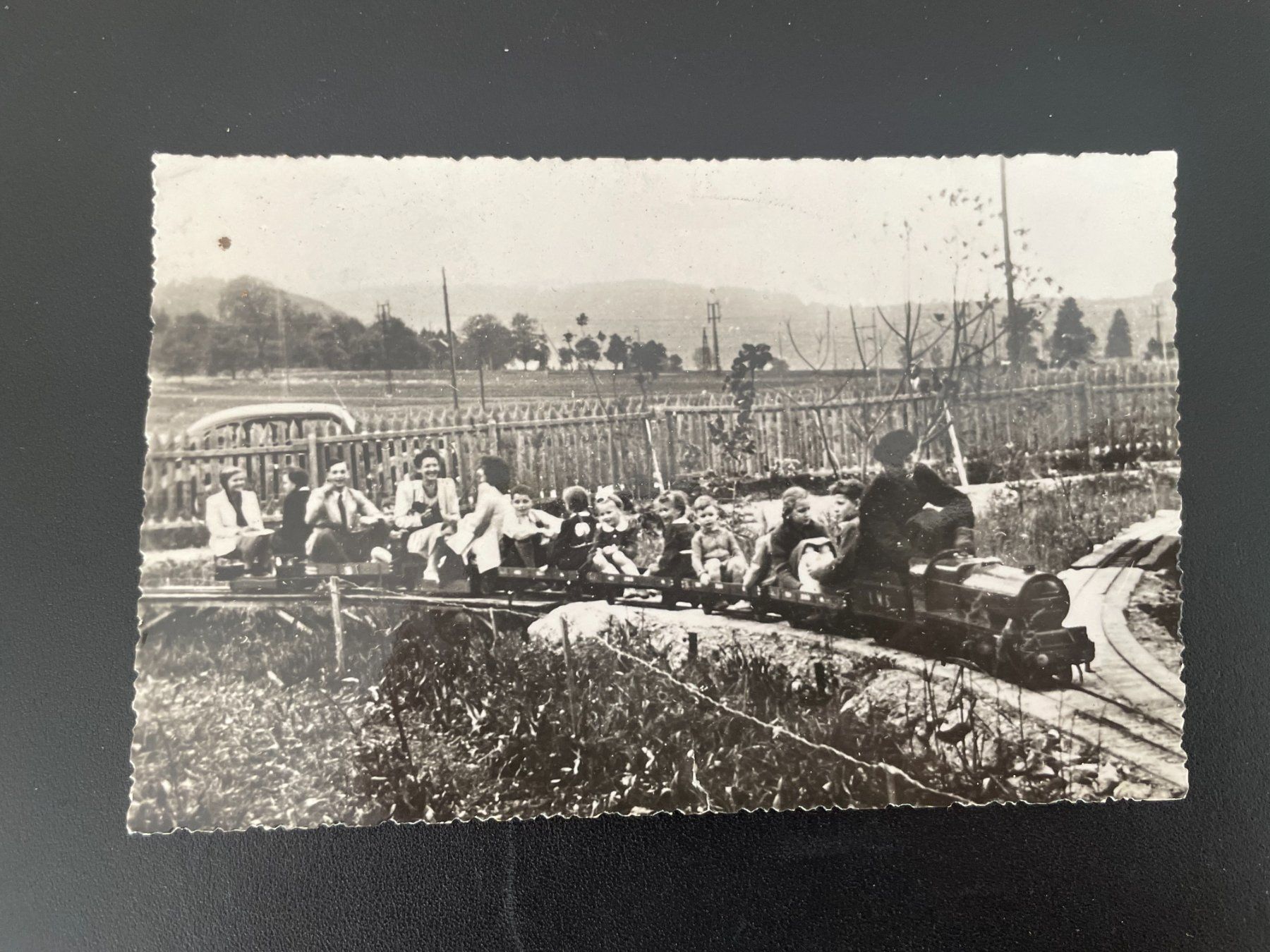 Cartoline postali: AK Dampf-Modell-Eisenbahn, Gebrüder Brast Luzern – Usato da Thal venduto da Danny82