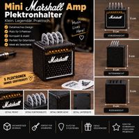 Mini Gitarren-Amp Plektronhalter – 3D-Druck 🎸