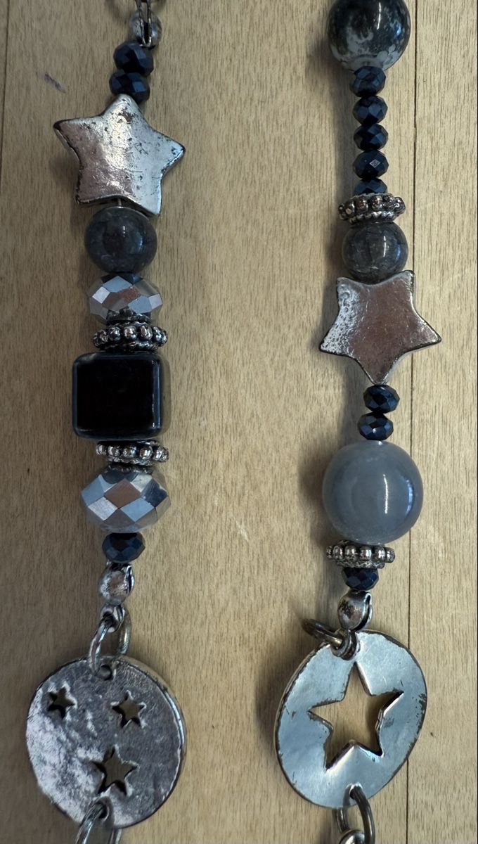 Catenine: Lange Y2K Halskette mit Sternen-Charm – Usato da Lyss venduto da Sibella56 1