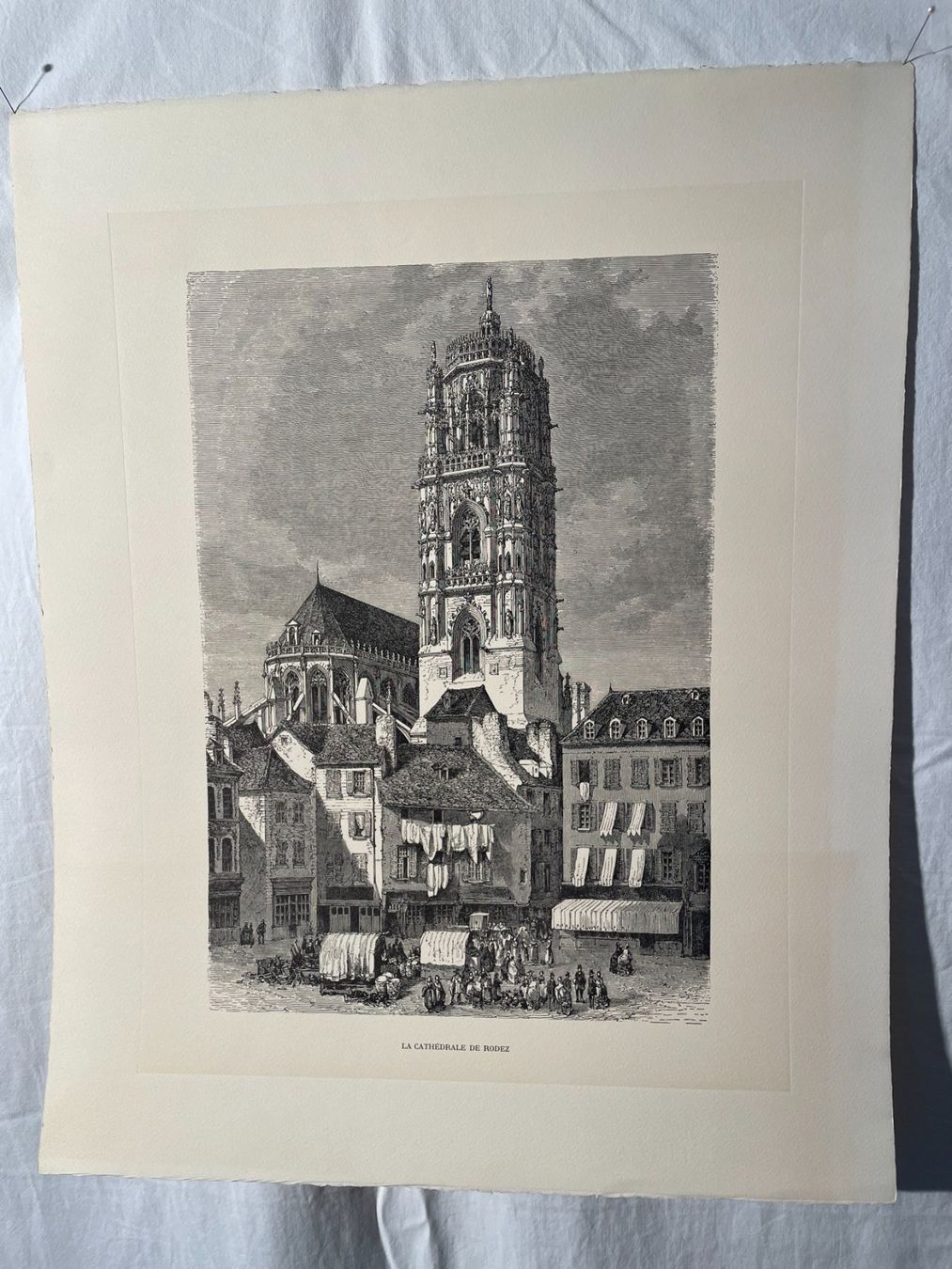 Poster & Bilder: Bild - Druck - La  Cathédrale de Rodez – Gebraucht aus Thayngen von Flomibrocki_1
