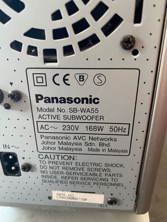 Panasonic Home Cinema: Panasonic Sound System Dolby Digital – Usato da Engelberg venduto da garmon01 5
