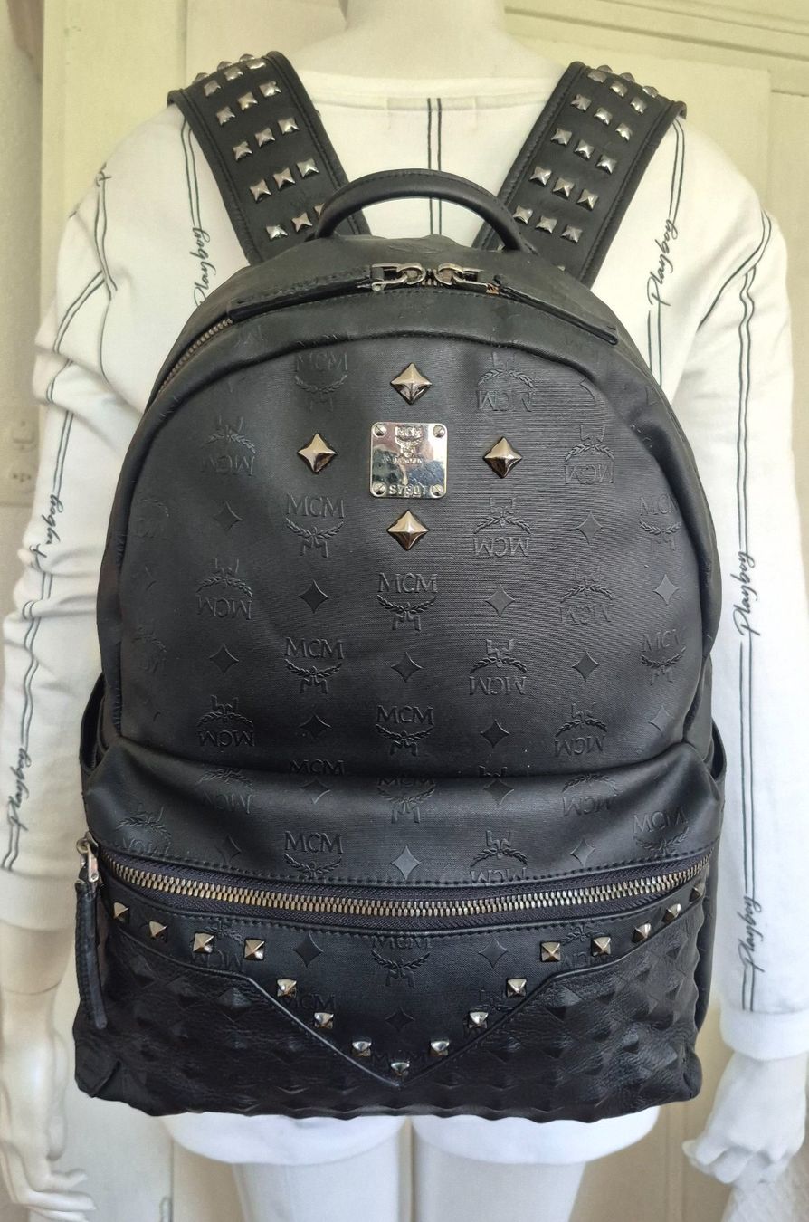 Mcm Rucksäcke: MCM Rucksack mit Nieten – Gebraucht aus Dottikon von Pega7