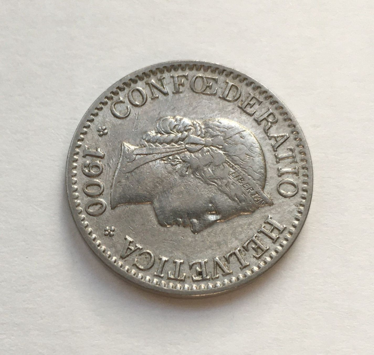 Tutti le monete: 1900 10 Rappen ss-vz – Usato da Kirchberg SG venduto da Helveticus00 1