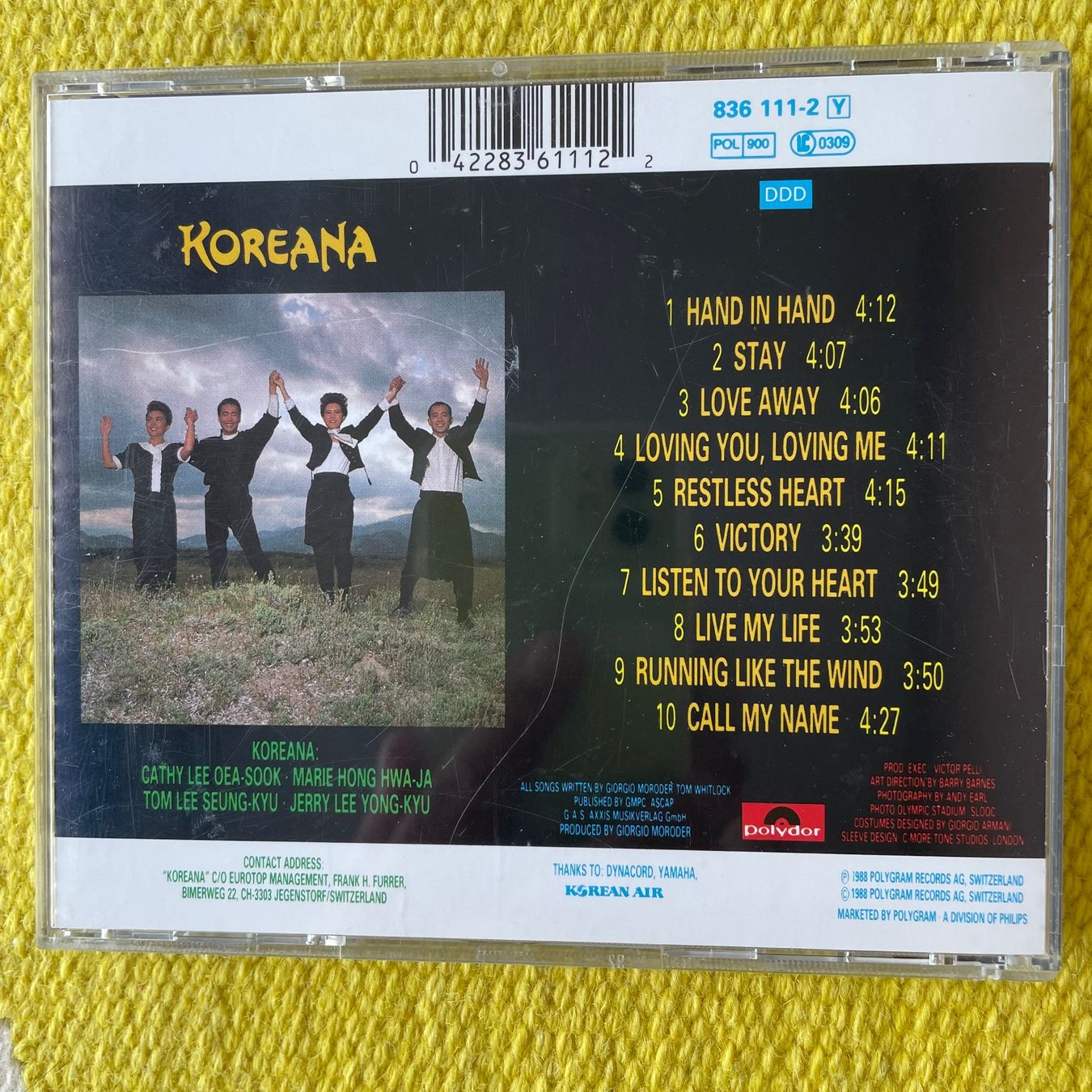 CD: KOREANA-HAND IN HAND – Usato da Rorschacherberg venduto da CD-Roli 1