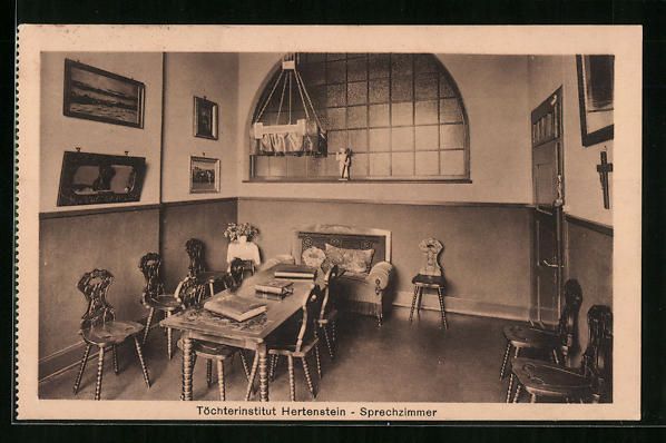Cartoline postali: Hertenstein, Töchterinstitut - Sprechzi – Usato da Berlin venduto da bartko-reher