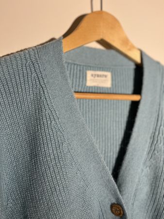 Türkisblaue Strickjacke von Aymara, Gr.34