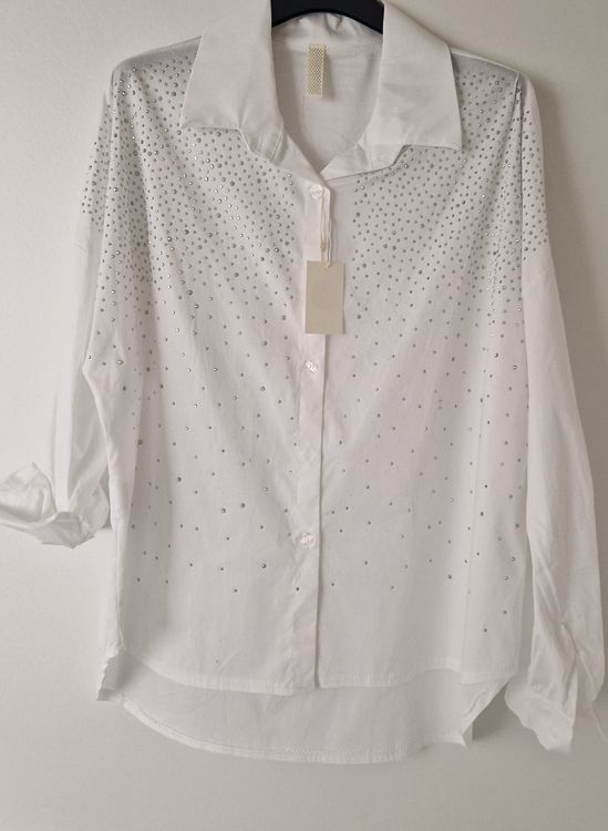 Veste Caro Denim de coton bleu foncé