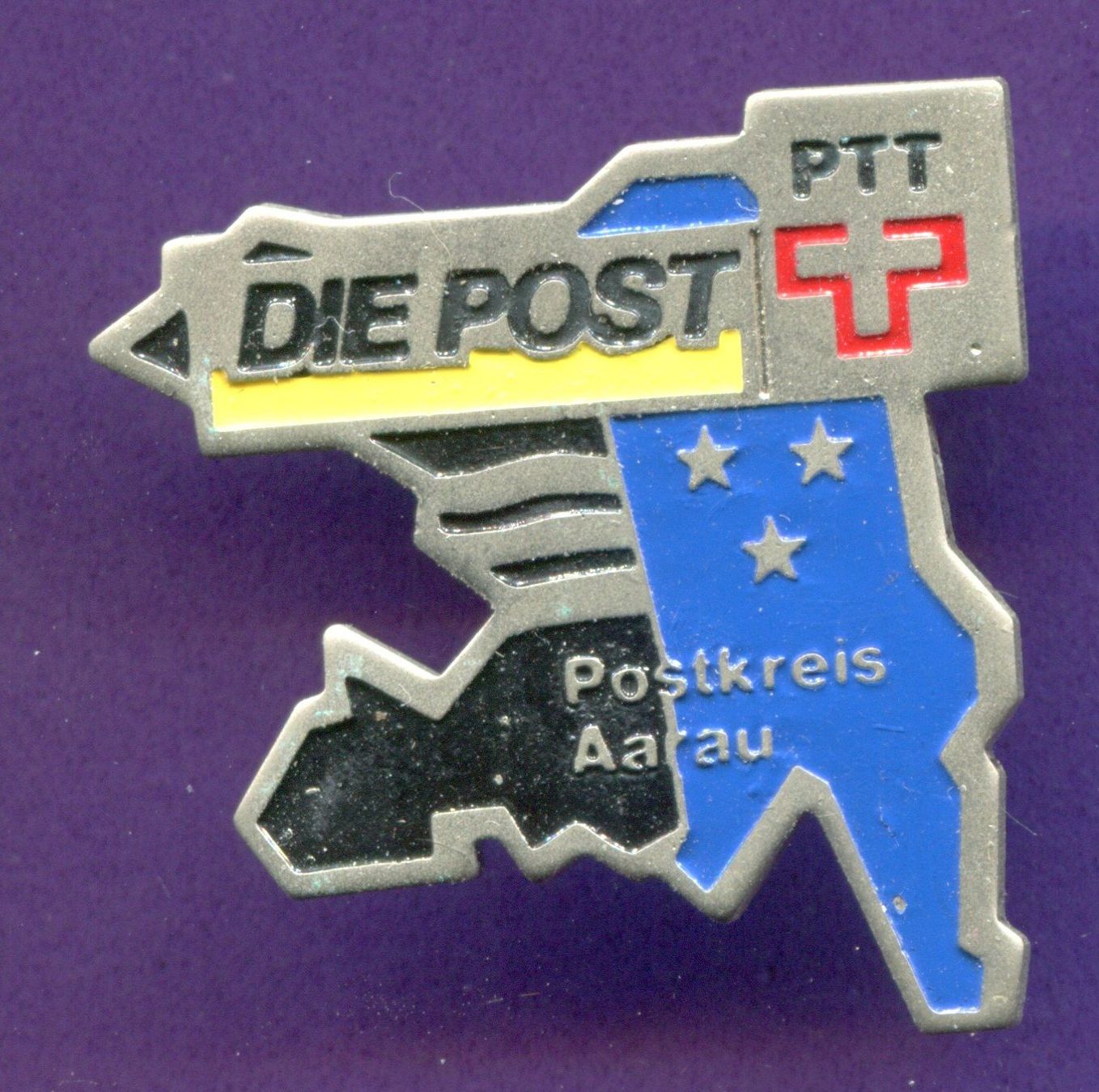 Plaketten & Abzeichen: PTT   Postkreis  Aarau – Gebraucht aus Winterthur von Sammleroase
