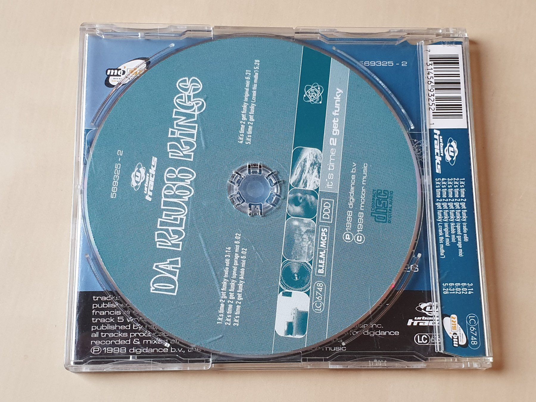 CD: Da Klubb Kings its Time 2 get funky – Usato da Stansstad venduto da collectorsshop 1