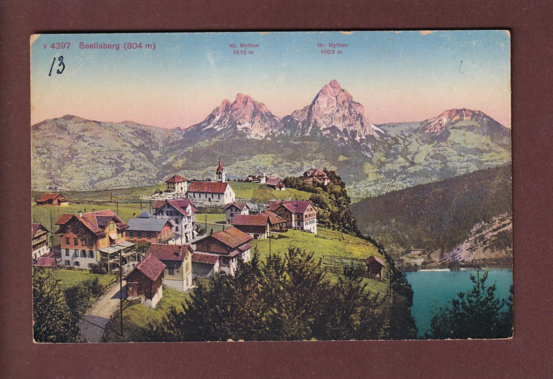 Ansichtskarten: SEELISBERG – Gebraucht aus Pully von nicecards