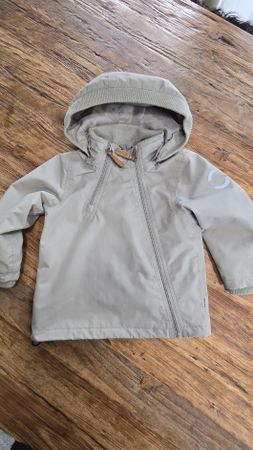 Mikk-Line Kinderjacke Übergangsjacke Gr.98 beige
