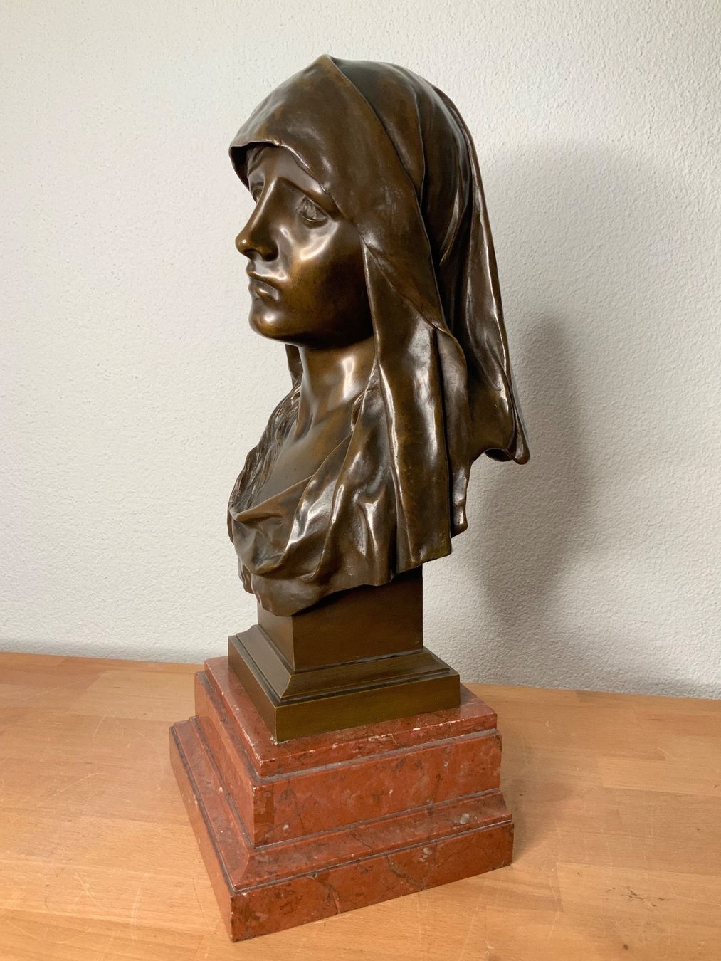 Sculture & Statue: Bronze buste Sainte Vierge Marie – Usato da La Heutte venduto da Mikeller74 6