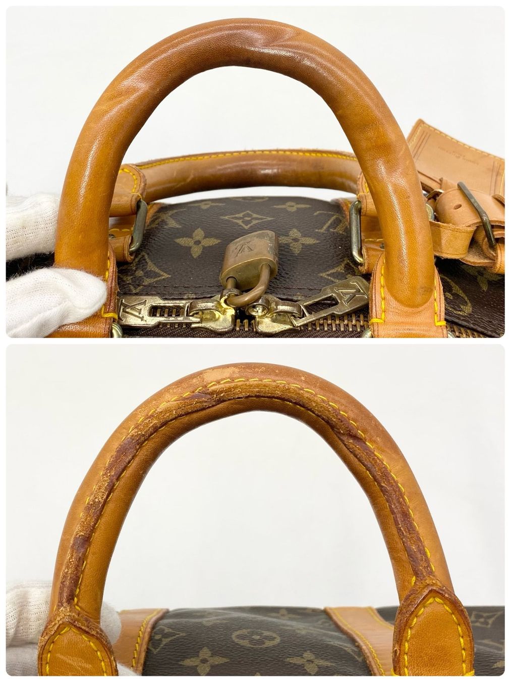 Louis Vuitton Borse: Louis Vuitton Keepall 45 Monogramm Canvas Reisetasche Vintag – Usato da Liestal venduto da ant_c2j9 8