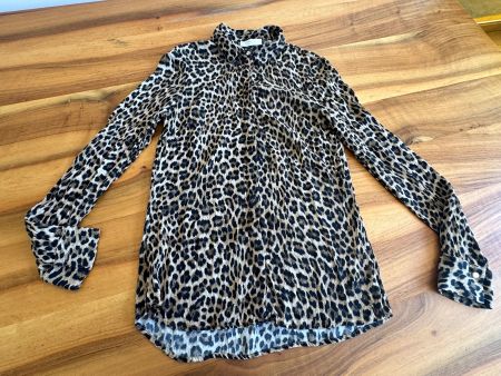 Rich & Royal Traum Leobluse Animalprint Gr 34 wie NEU