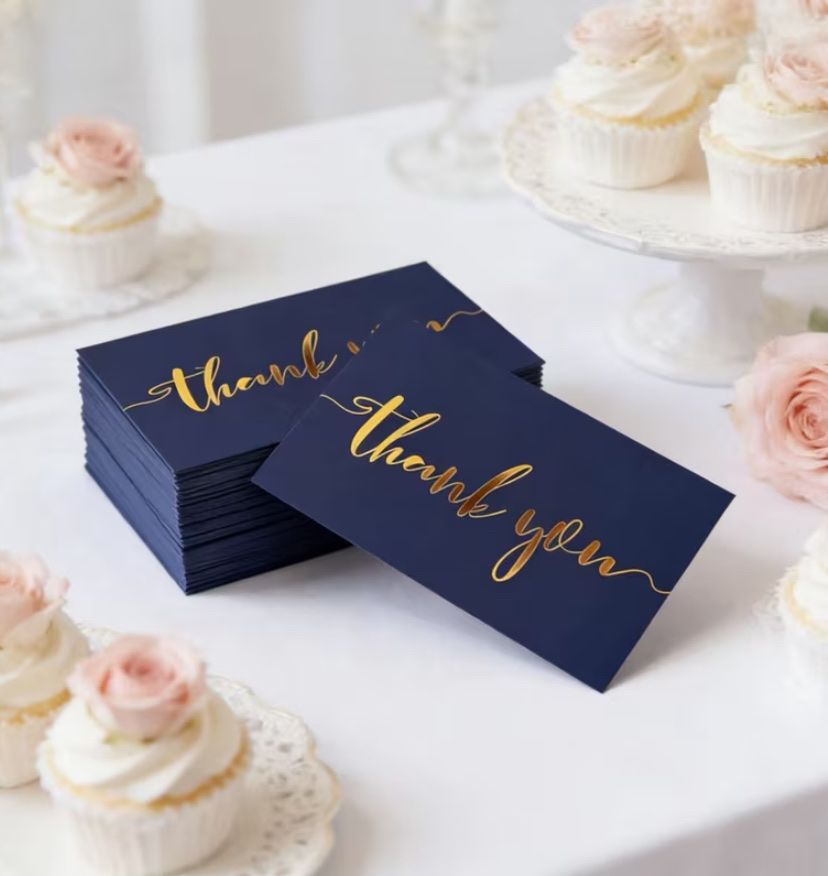 Tutte le decorazioni: 48x stück thank you – Nuovo (secondo la descrizione) da arbon venduto da tween_88