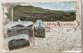 Gruss aus Altstätten SG, 1899, Litho