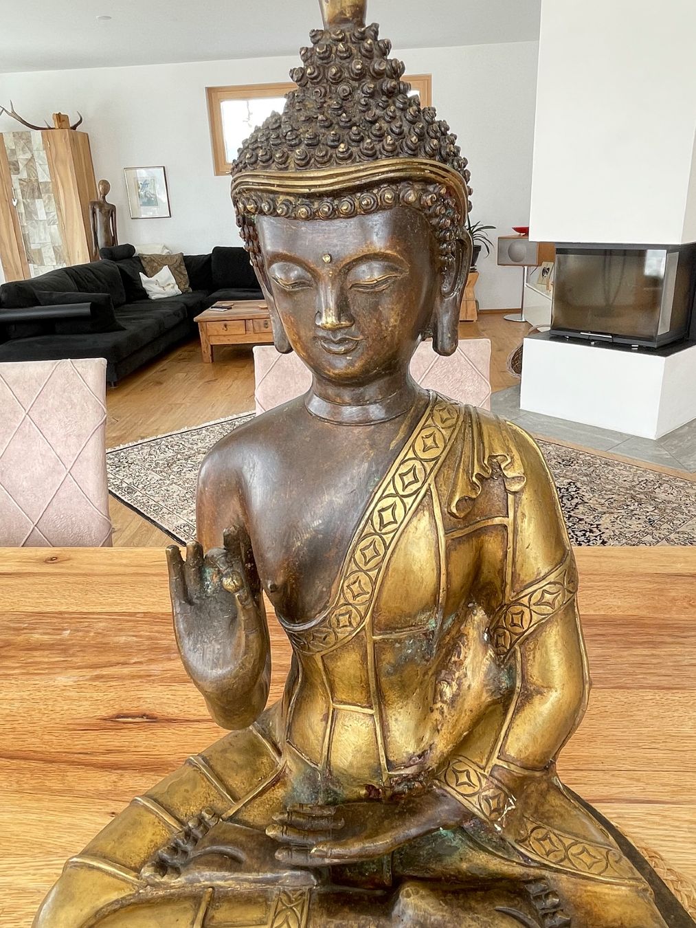 Sculture & Statue: Wunderschöne antike Buddha-Bronzeskulptur – Usato da Fidaz venduto da Montifino 4