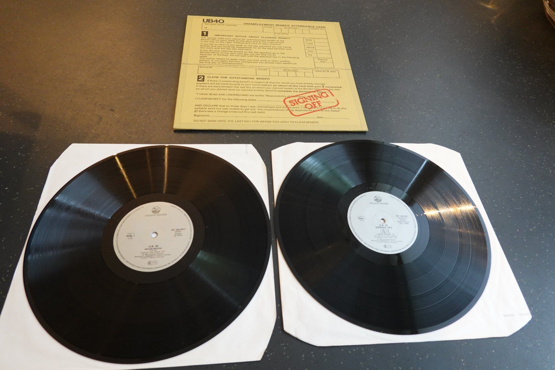 Dischi in vinile: 2x Schallplatte von UB40 'Singing Off' - Vinyl – Usato da Jona venduto da JOberg_25 3