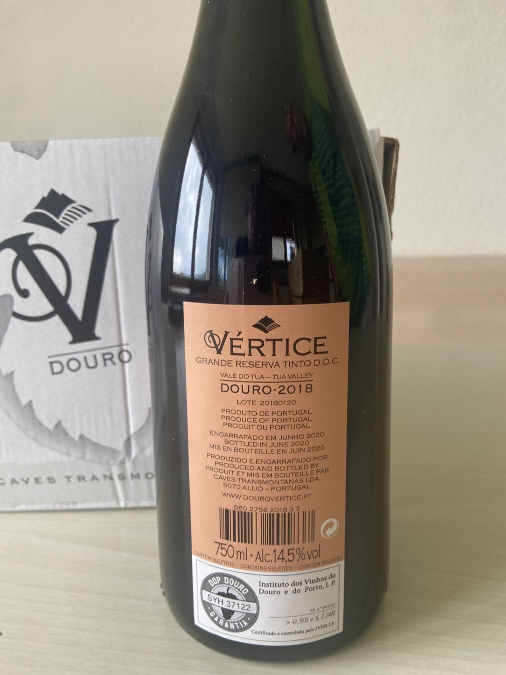 Vino: 6 Fl. Verticé Gran Reserva Douro DOC, 75cl. Jg. 2018 – Nuovo e nell'imballaggio originale da Inwil venduto da Grisley 1