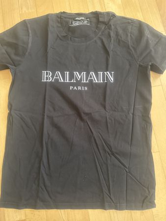 Balmain Paris T-Shirt, Herren, Grösse L, Schwarz, Top Zustan