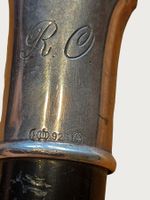 Antiker Gehstock / Spazierstock, Silber 925, Vintage