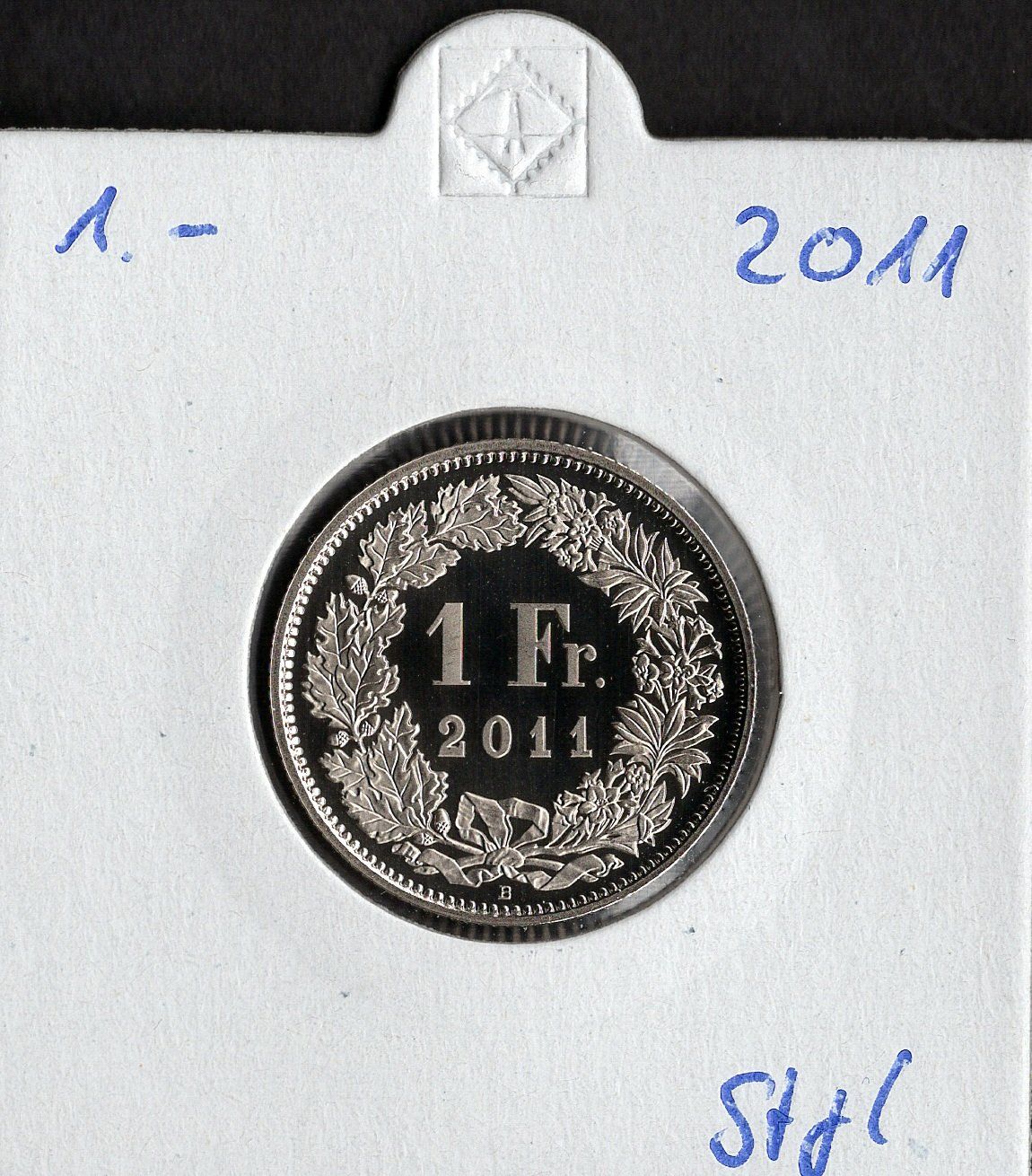 Tutti le monete: 1 Franken 2011 stgl. – Nuovo (secondo la descrizione) da Alpnach Dorf venduto da Colibri126