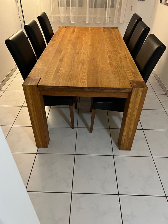 Esstisch mit 6 Stühle 200x100cm Kaufen auf Ricardo