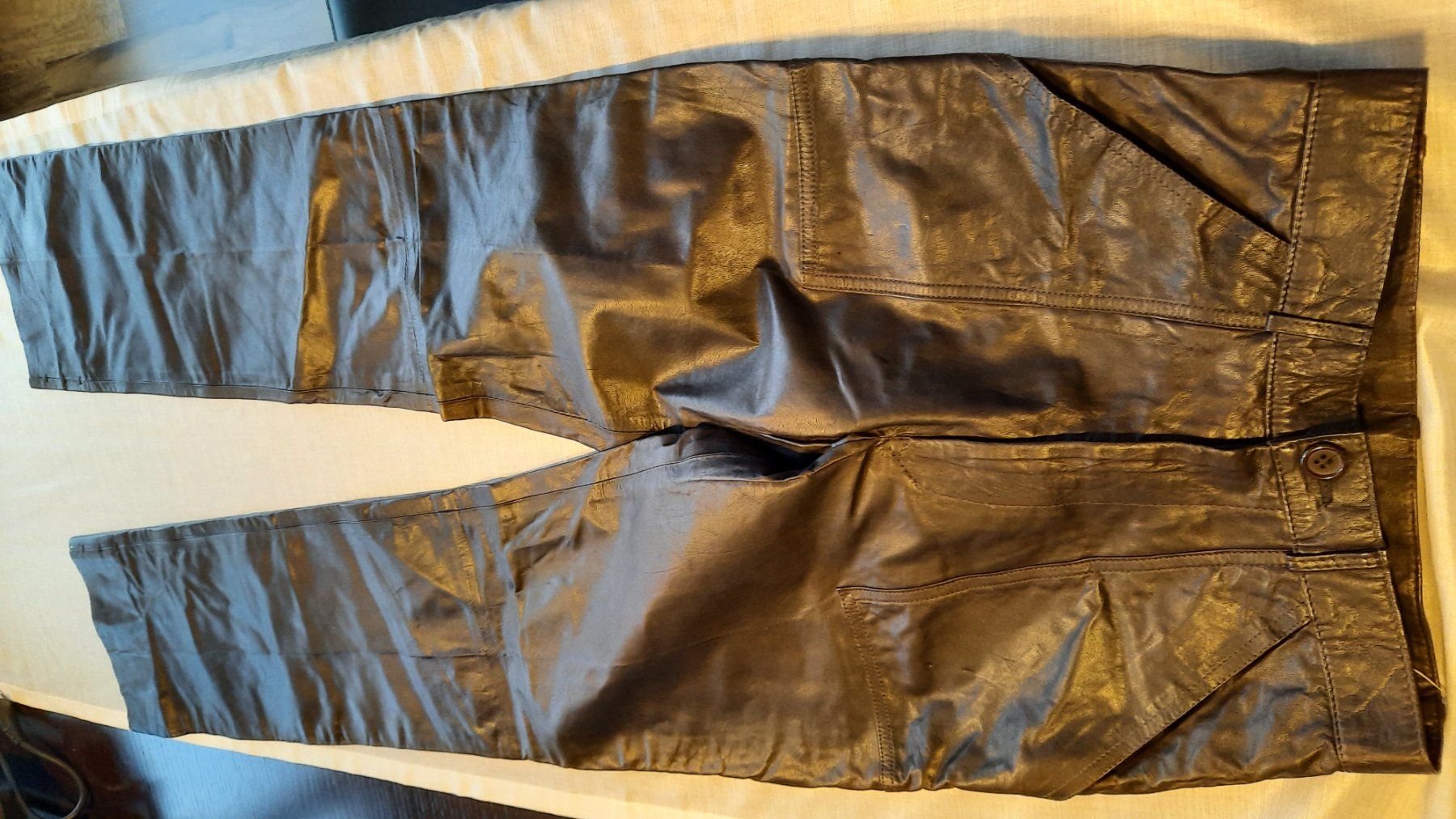 Hosen: Lecerhosen, S neu, braun – Neu (gemäss Beschreibung) aus Zollikon von Kleidermotte 3
