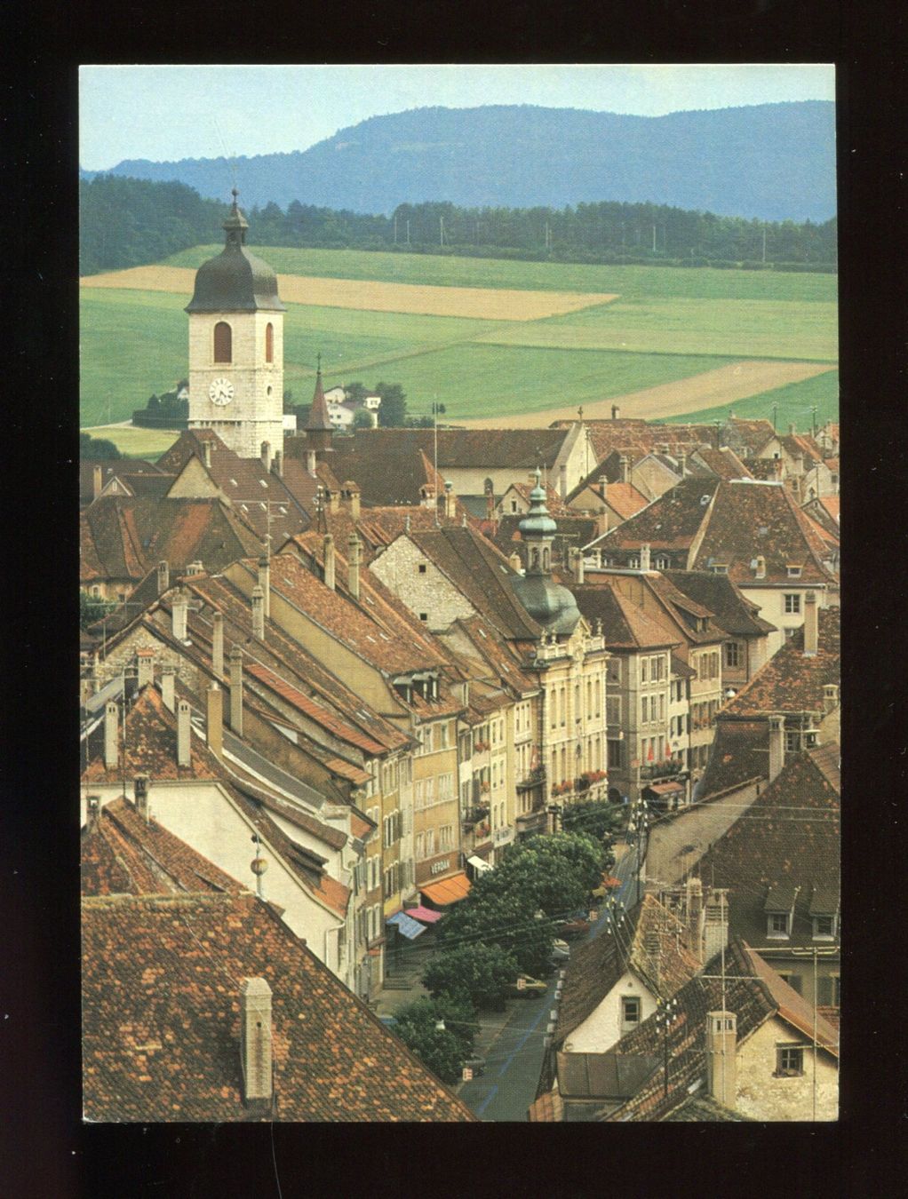 Cartoline postali: Porrentruy, Kirche – Usato da Aarau venduto da Elmaar41