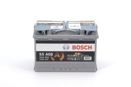 Bosch AGM Autobatterie S5 A08 12V 70Ah 760A 0092S5A080